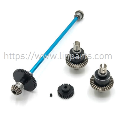 LinParts.com - WLtoys WL 144010 RC Car Spare Parts: Metal upgraded Differential Gears Transmission shaft