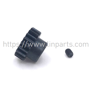 LinParts.com - WLtoys WL 144010 RC Car Spare Parts: Metal upgraded 19T motor gear