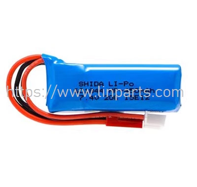 LinParts.com - WLtoys 284010 RC Car Spare Parts: 7.4V 450mAh battery 1pcs