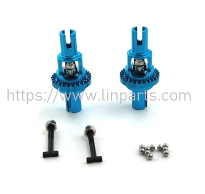 LinParts.com - WLtoys 284010 RC Car Spare Parts: Metal upgrade front rear differential
