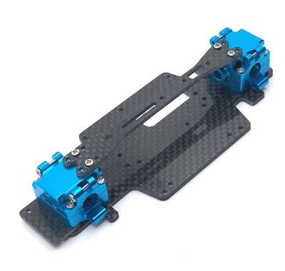LinParts.com - Wltoys 284131 Upgrade Metal RC Car Spare Parts: Wave box+bottom plate+second layer plate