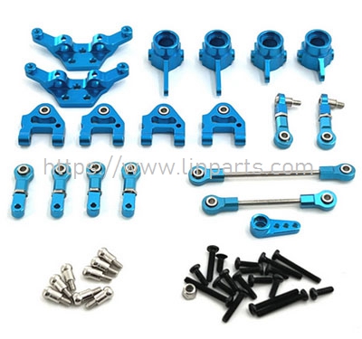 LinParts.com - WLtoys 284161 RC Car Spare Parts: Metal upgrade parts set Red/Sky Blue/Silvery/Golden/Grey