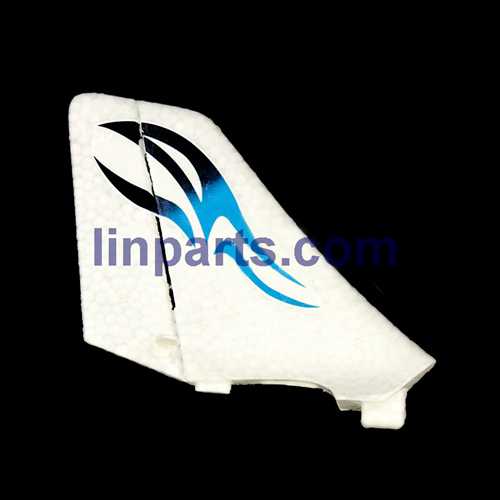 LinParts.com - XK A700 A700-A A700-B A700-C RC Airplane Spare Parts: Vertical tail(Blue)