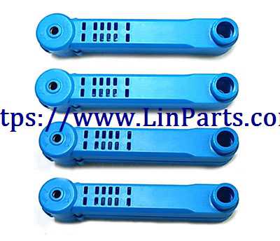 LinParts.com - WLtoys WL Q626 Q626-B RC Quadcopter Spare Parts: Reverse rotation axis group 2pcs + Forward rotation axis group 2pcs [Blue]