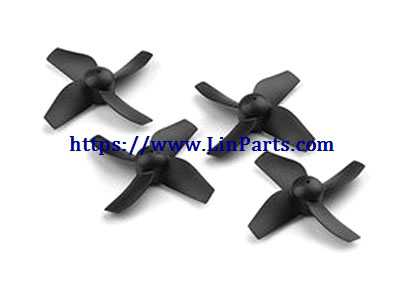 LinParts.com - WLtoys Q808 mini RC Drone Spare Parts: Main blades [black] 