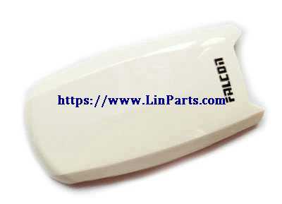 LinParts.com - WLtoys Q818 RC Drone Spare Parts: Upper cover [White]