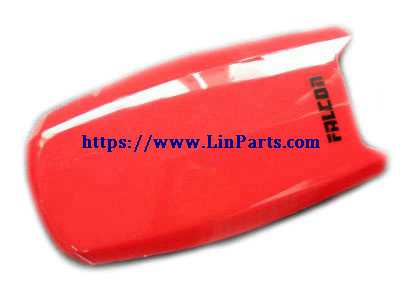 LinParts.com - WLtoys Q818 RC Drone Spare Parts: Upper cover [Red]