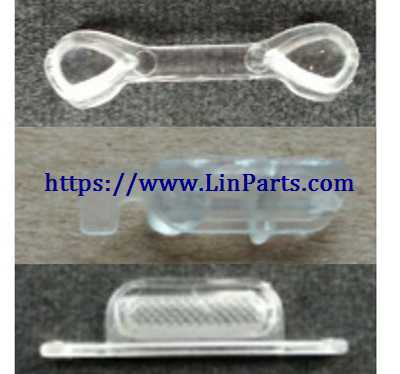 LinParts.com - WLtoys Q818 RC Drone Spare Parts: Front lamp cover, rear lamp cover, switch set