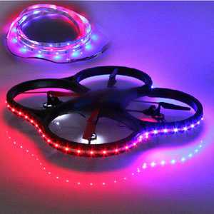 LinParts.com - UDI RC U829 U829A U829X Quadcopter UFO 2.4Ghz 4 channels Built in Video Camera Six axis Gyro Spare Parts: Paste the type LED cool lights