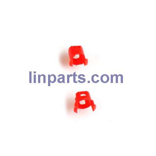 LinParts.com - WL Toys V272 2.4G 4 Channel 6 Axis GYRO Nano RC Quadcopter Drone RTF Spare Parts: Motor upper and lower covers(red)