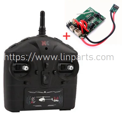 LinParts.com - WLtoys XK V912-A RC Helicopter Spare Parts: Remote Control + Controller Equipement