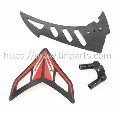 LinParts.com - WLtoys XK V912-A RC Helicopter Spare Parts: Tail decorative set