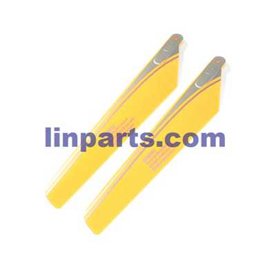 LinParts.com - JJRC V915 RC Helicopter Spare Parts: Main blades propellers (Yellow)