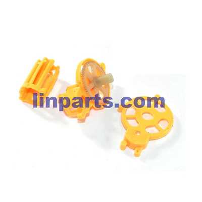 LinParts.com - JJRC V915 RC Helicopter Spare Parts: Tail motor deck set [Yellow]