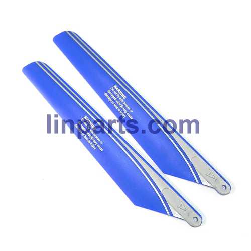 LinParts.com - JJRC V915 RC Helicopter Spare Parts: Main blades propellers (Blue)