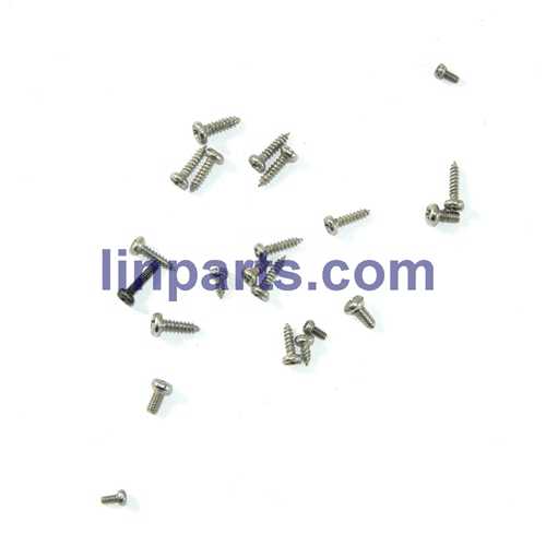 LinParts.com - WLtoys XK K123 RC Helicopter Spare Parts: screws pack set