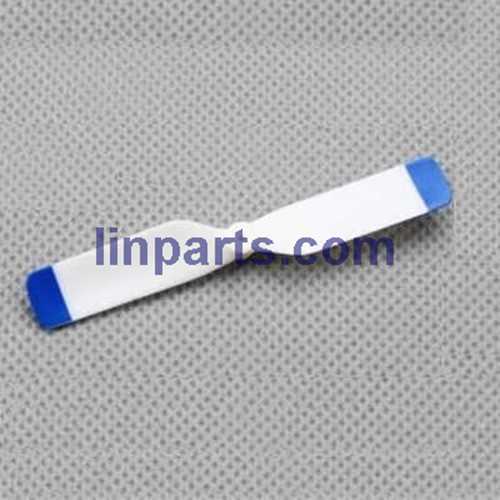 LinParts.com - JJRC JJ350 RC Helicopter Spare Parts: Tail blade propeller (Blue-White) 