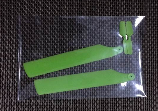 LinParts.com - XK K110S Helicopter Spare Parts: main rotor blade(green)