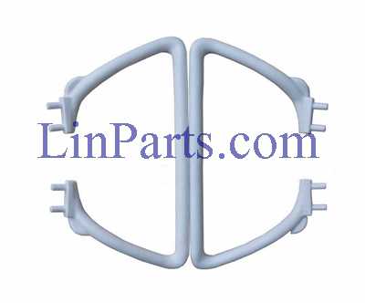 LinParts.com - SYMA X54HC X54HW RC Quadcopter Spare Parts: Support plastic bar (4 pcs)[White]