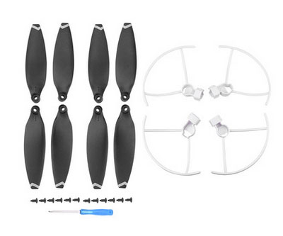 LinParts.com - XIAOMI FIMI X8 MINI Drone spare parts: Propeller + landing gear white