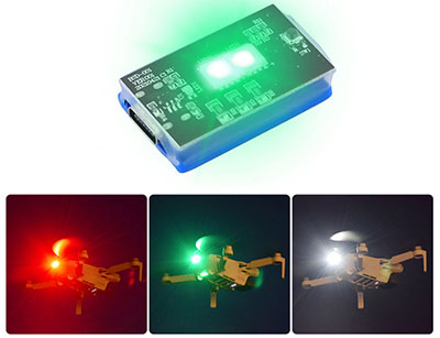 LinParts.com - DJI Mavic 3 Classic Drone Drone spare parts: Strobe light Night flight indicator