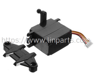 LinParts.com - XinLeHong 9125 RC Car Spare Parts: ZJ04 5-wire servo actuator Old Version