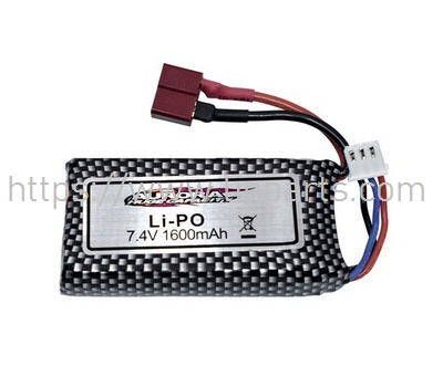 LinParts.com - XinLeHong 9125 RC Car Spare Parts: 7.4V 1600mah Battery 1pcs