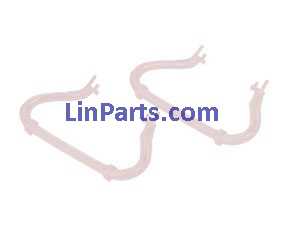 LinParts.com - XinLin X163 X163F RC Quadcopter Spare Parts: Undercarriage[White]