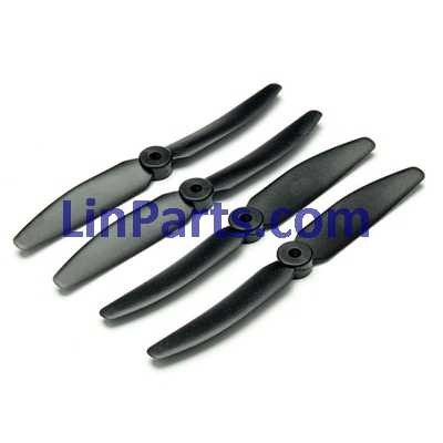 LinParts.com - XinLin X181 RC Quadcopter Spare Parts: Main blades[Black]