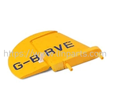 LinParts.com - XK A300 RC Airplane Spare Parts: Vertical tail group Yellow