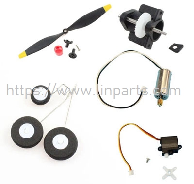 LinParts.com - XK A500 RC Airplane Spare Parts: Parts set
