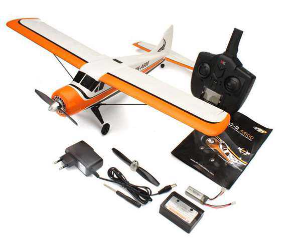 LinParts.com - XK DHC-2 A600 5CH 3D6G System Brushless RC Airplane Compatible Futaba RTF