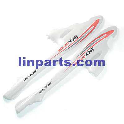 LinParts.com - XK A700 RC Airplane Spare Parts: Body set(Red)