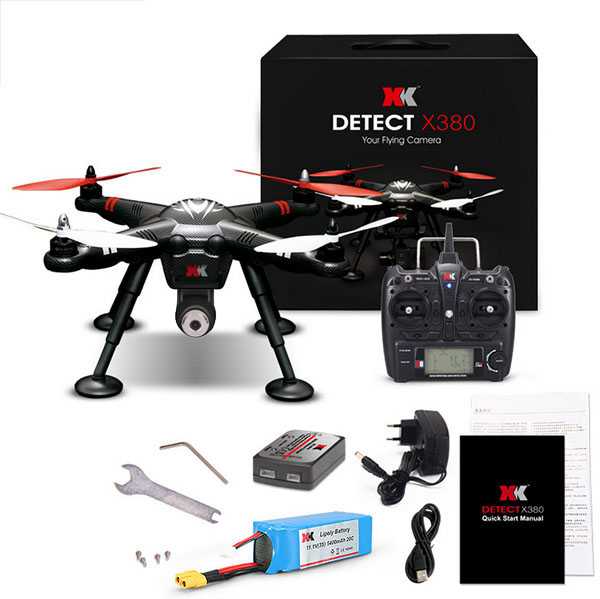 LinParts.com - XK DETECT X380-A GPS 2.4G 1080P HD RC Quadcopter RTF【1080P HD Camera with Gyro】