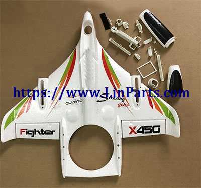 LinParts.com - XK X450 RC Airplane Aircraft Spare parts: Fuselage group