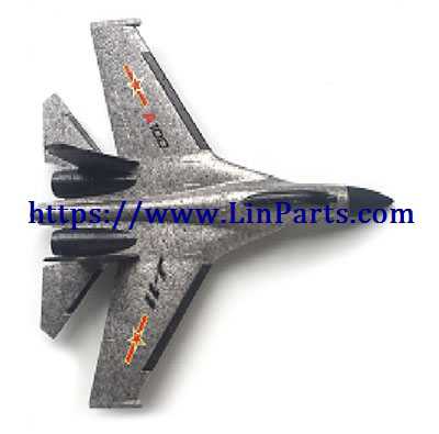 LinParts.com - XK A100 RC Airplane Spare Parts: Body group[gray]