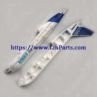 XK A120 RC Airplane Spare Parts: Body group