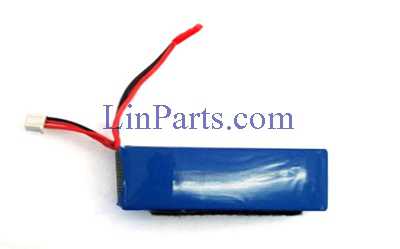 LinParts.com - XK A1200 RC Airplane Spare Parts: Battery 7.4V 2000mAh + Velcro