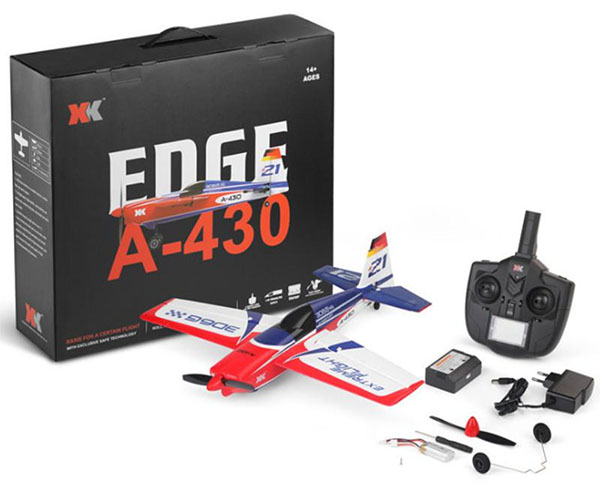 LinParts.com - XK A430 2.4G 5CH 3D6G System Brushless RC Airplane Compatible Futaba RTF