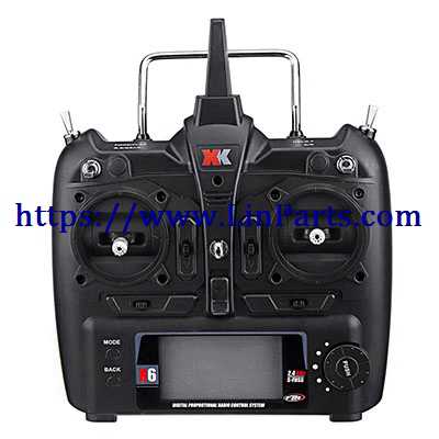 LinParts.com - XK K130 RC Helicopter Spare Parts: X6 Remote Control/Transmitter
