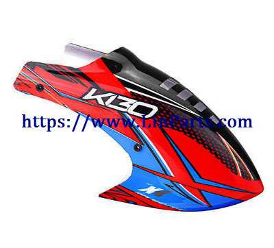LinParts.com - XK K130 RC Helicopter Spare Parts: Head cover/Canopy