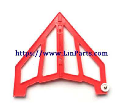 LinParts.com - XK X420 RC Airplane Spare Parts: Left droop landing gear set red