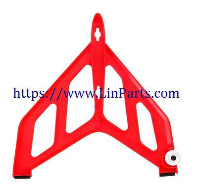LinParts.com - XK X520 RC Airplane Spare Parts: Left vertical tail group red