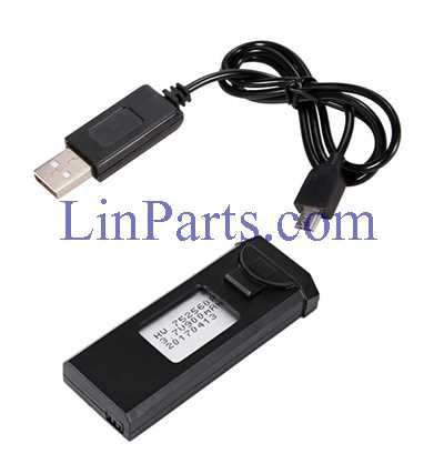 LinParts.com - FQ777 FQ35 FQ35C FQ35W RC Drone Spare parts: USB charger + Battery