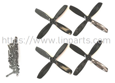 LinParts.com - YuXiang YXZNRC F09 UH-60 RC Helicopter Spare Parts: Tail propeller 4pcs